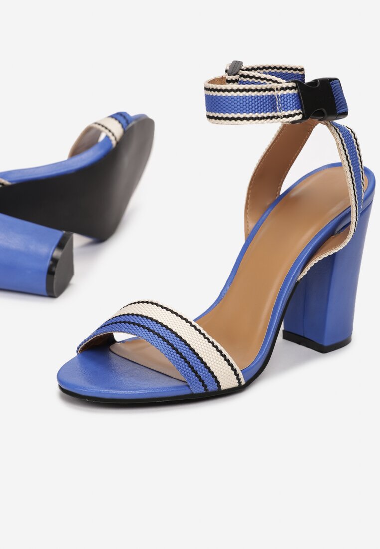 Niebieskie Sandały Adrienelle