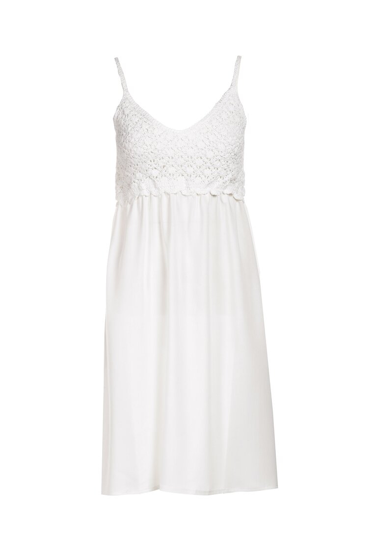 Biała Sukienka Maithei