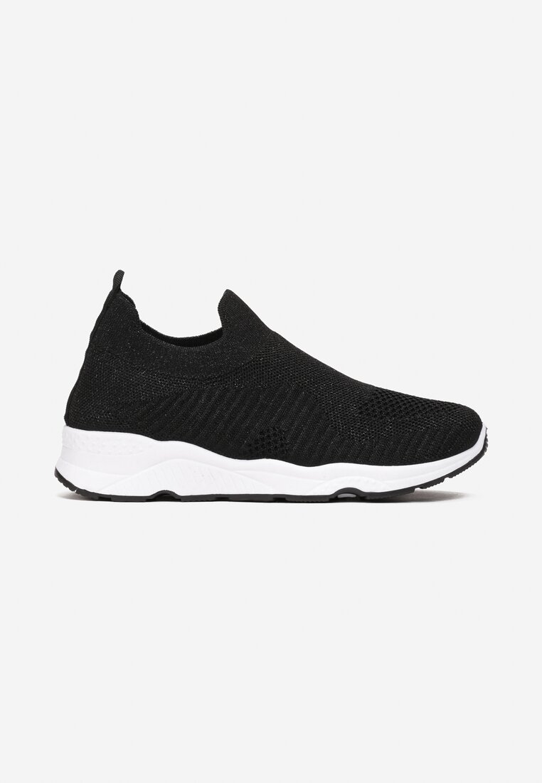 Czarne Sneakersy Haireino