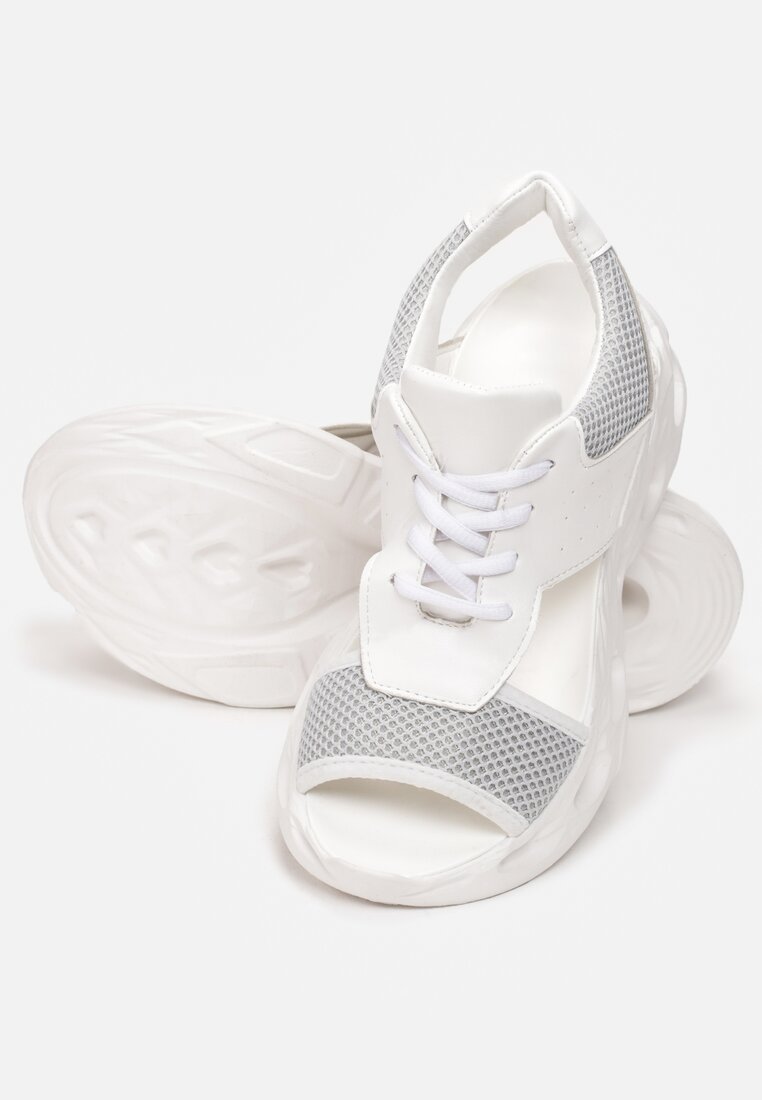 Białe Sandały Miraxie