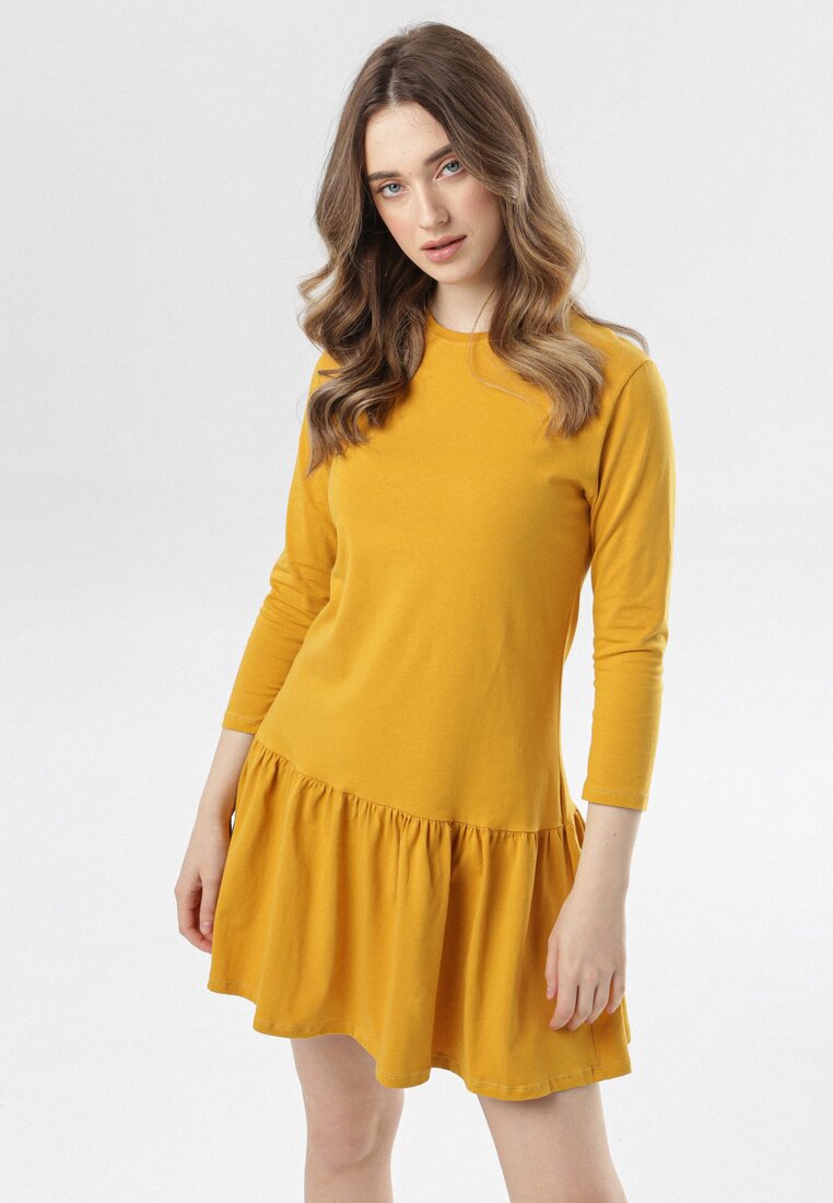Żółta Sukienka Adrienella