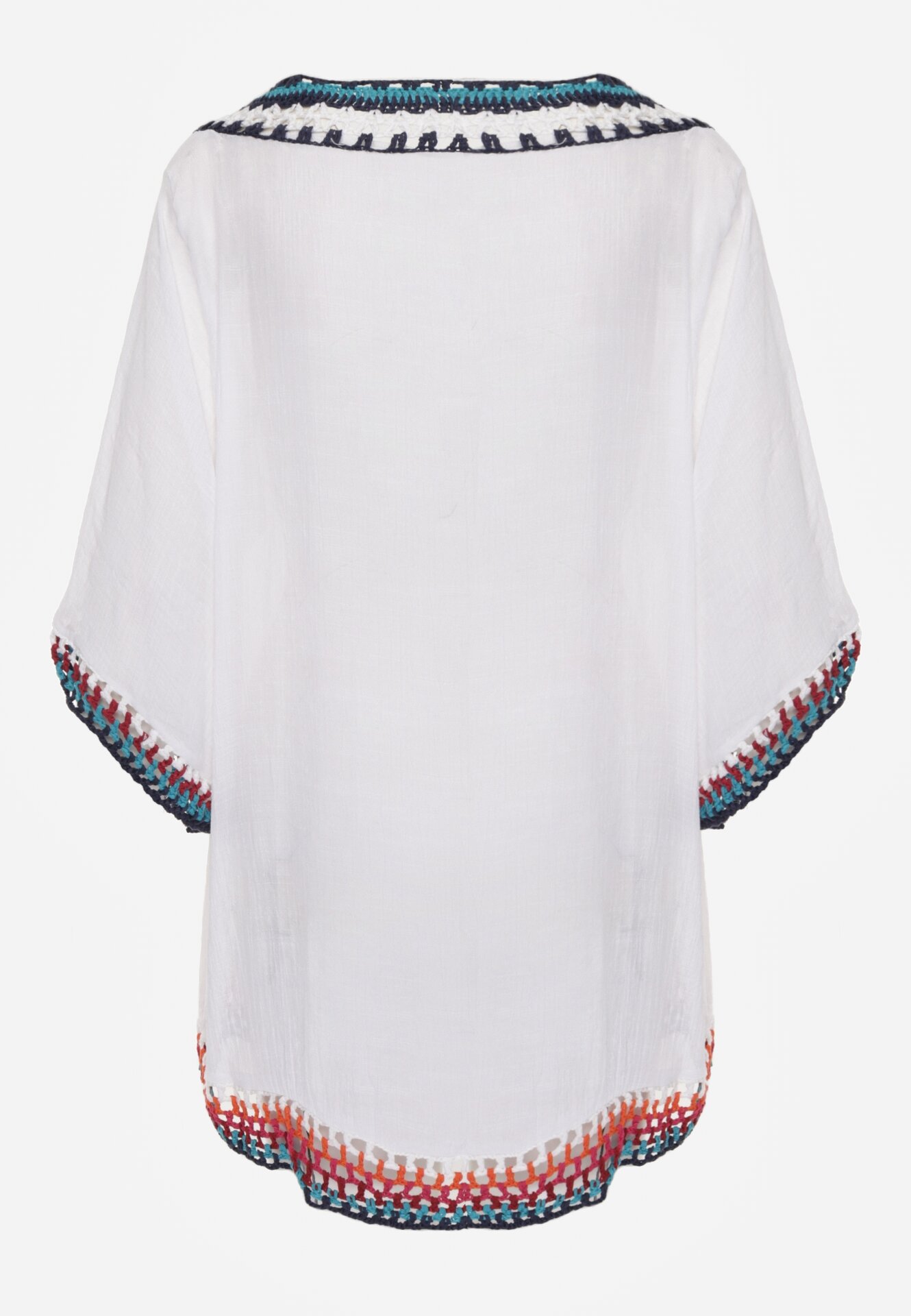 Biała Tunika Narzutka Kahlisine