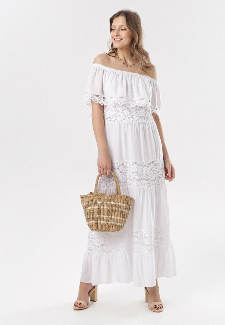 Biała Sukienka Eula