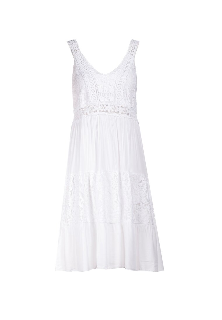 Biała Sukienka Adonelle