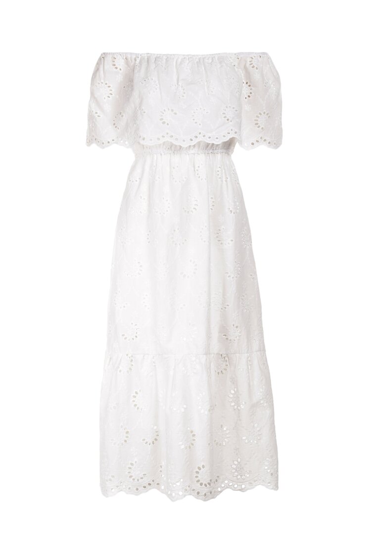 Biała Sukienka Brithia