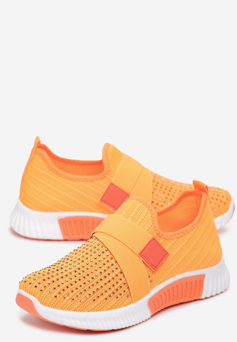 Pomarańczowe Buty Sportowe Loraelura