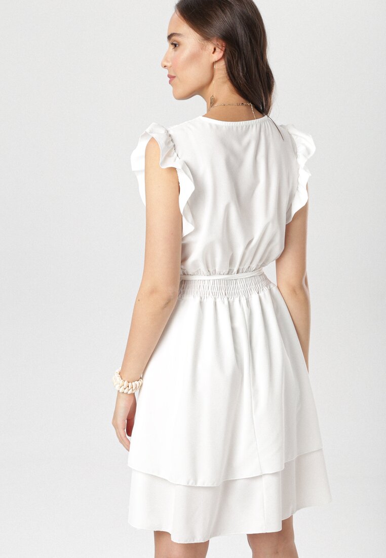 Biała Sukienka Ermenegilda