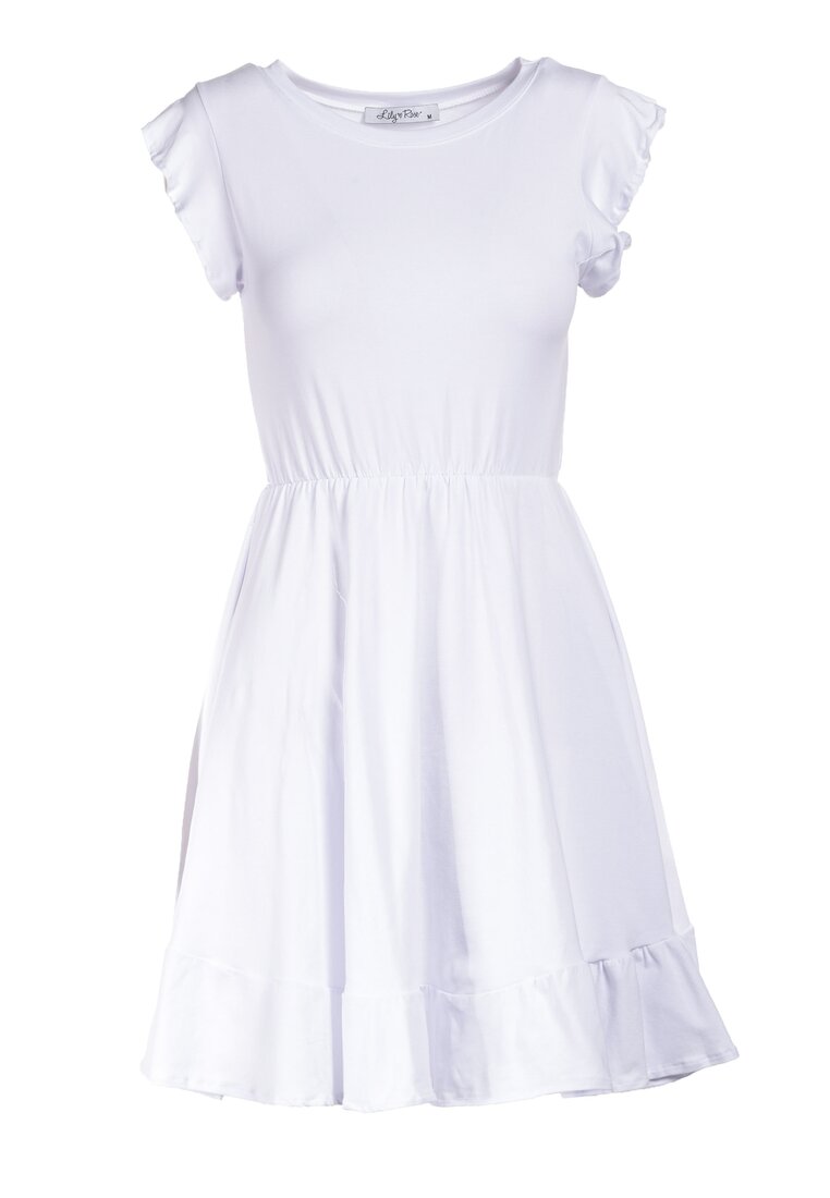 Biała Sukienka Olemelle