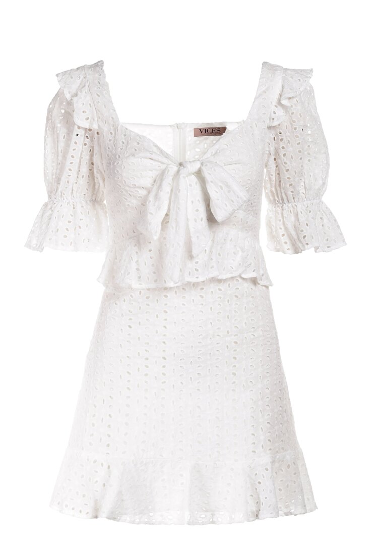 Biała Sukienka Aquivia