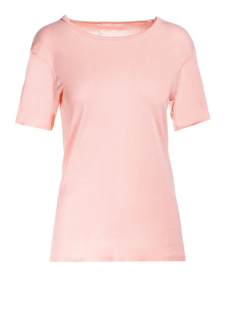 Różowy T-shirt Ephesine