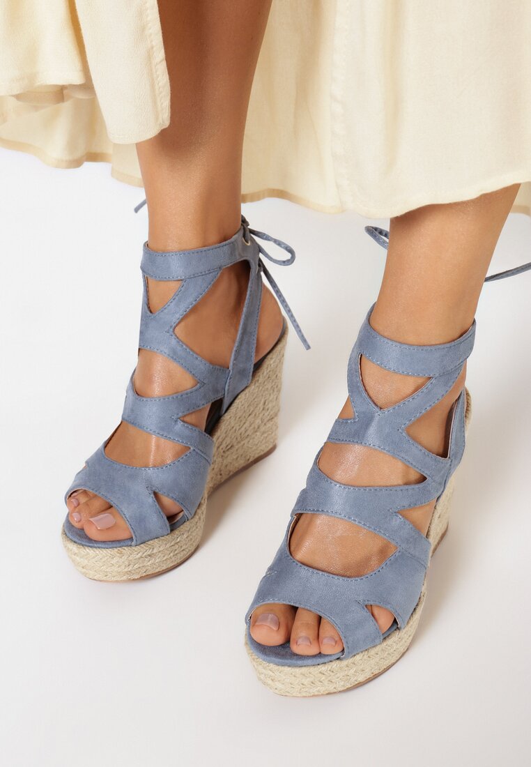 Niebieskie Sandały Lilea