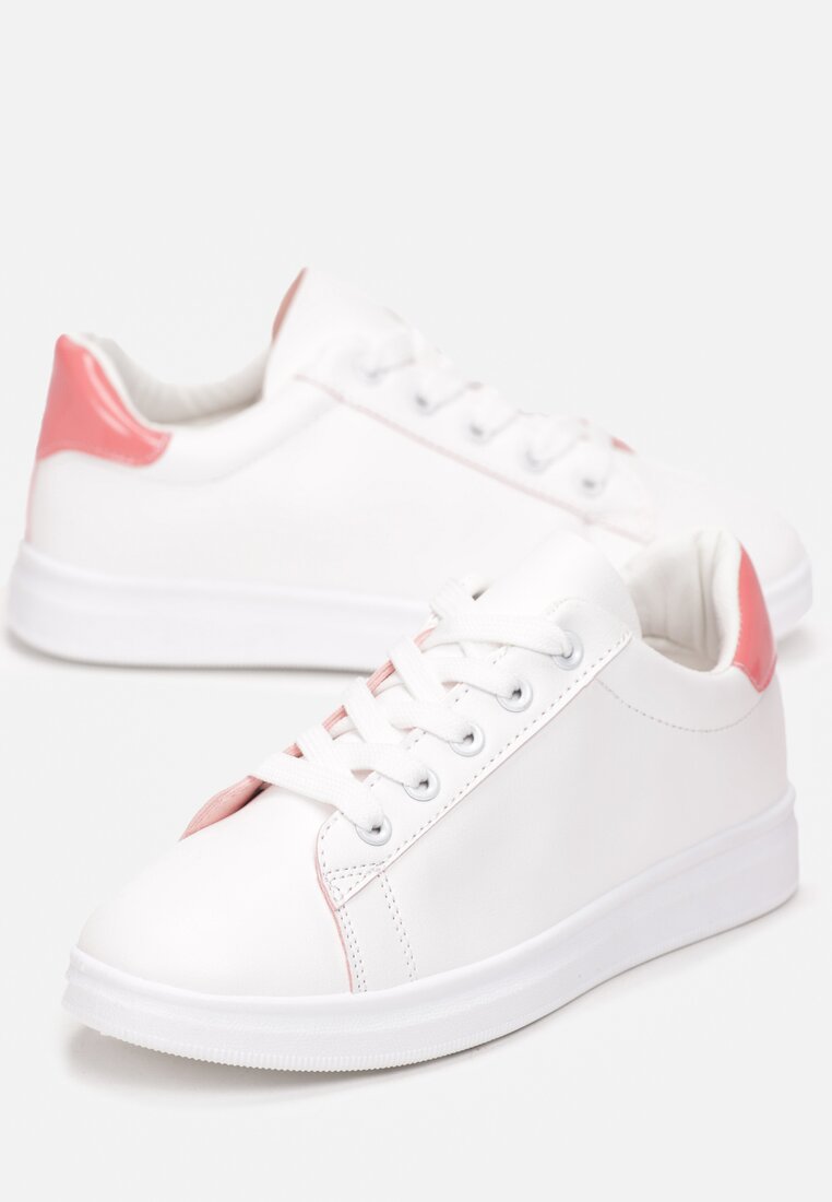 Biało-Różowe Buty Sportowe Avanah