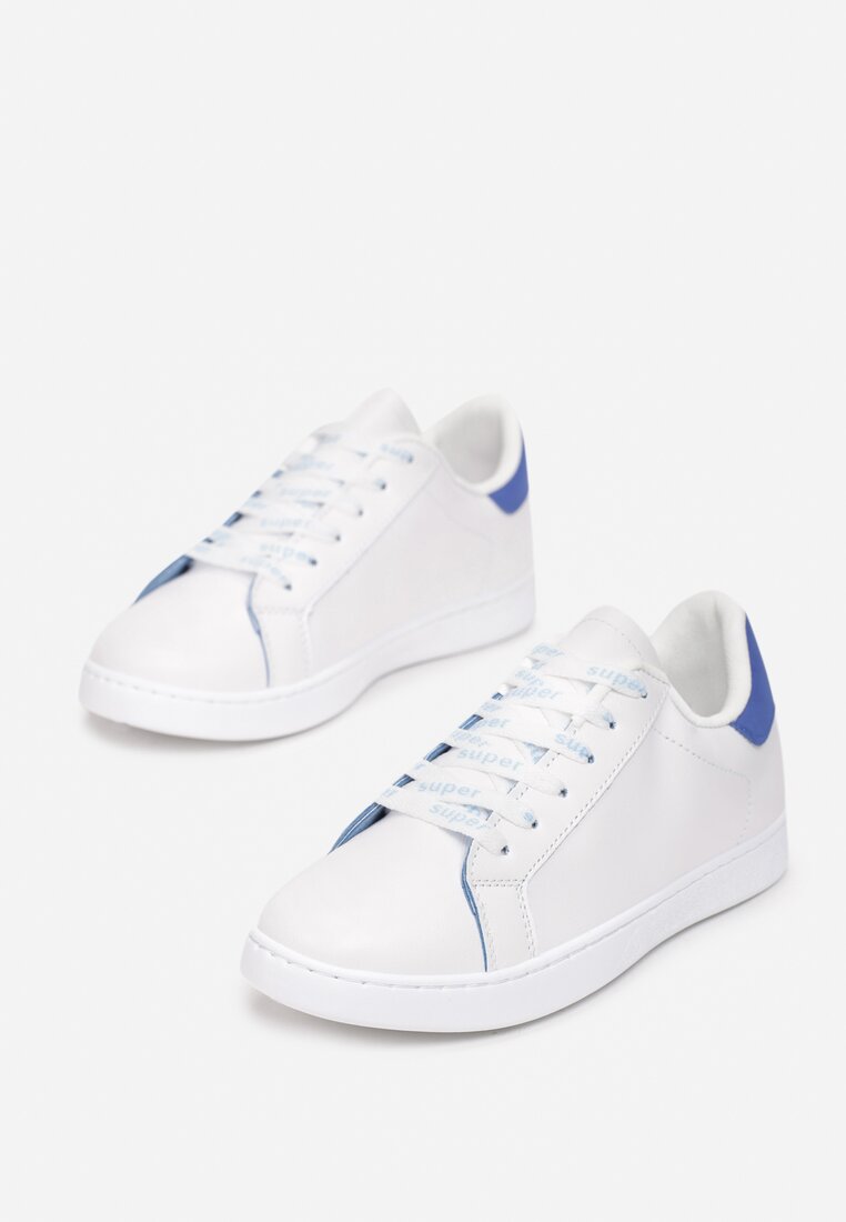 Biało-Niebieskie Buty Sportowe Alumara