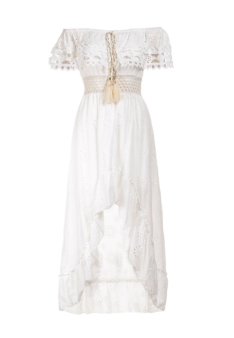 Biała Sukienka Leucorane
