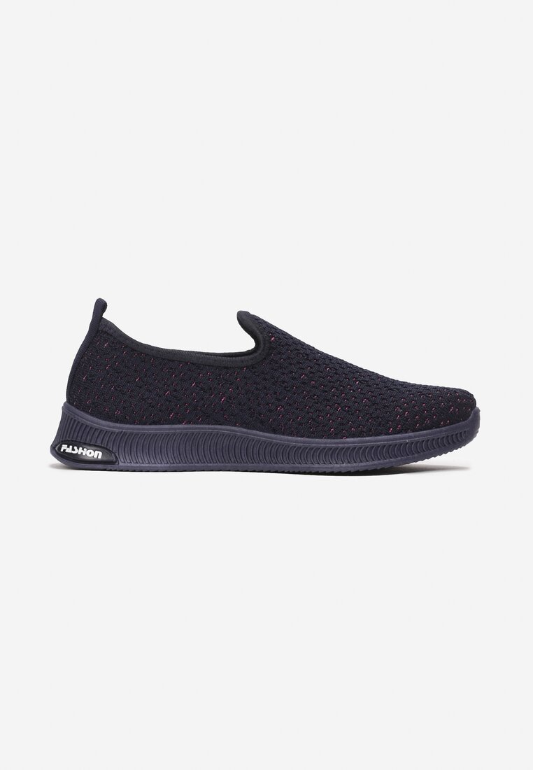 Granatowe Buty Sportowe Palasise