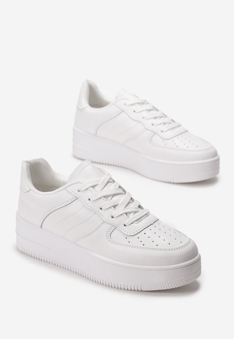 Białe Sneakersy Idahthera