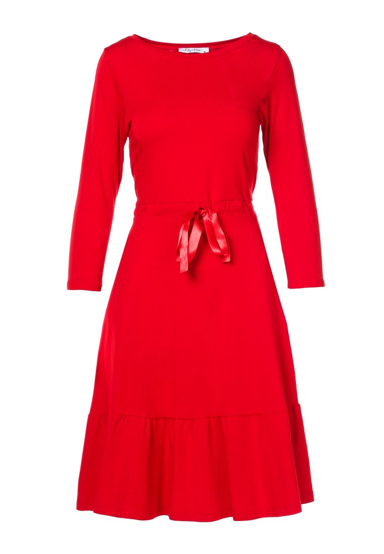 Czerwona Sukienka Vivialin