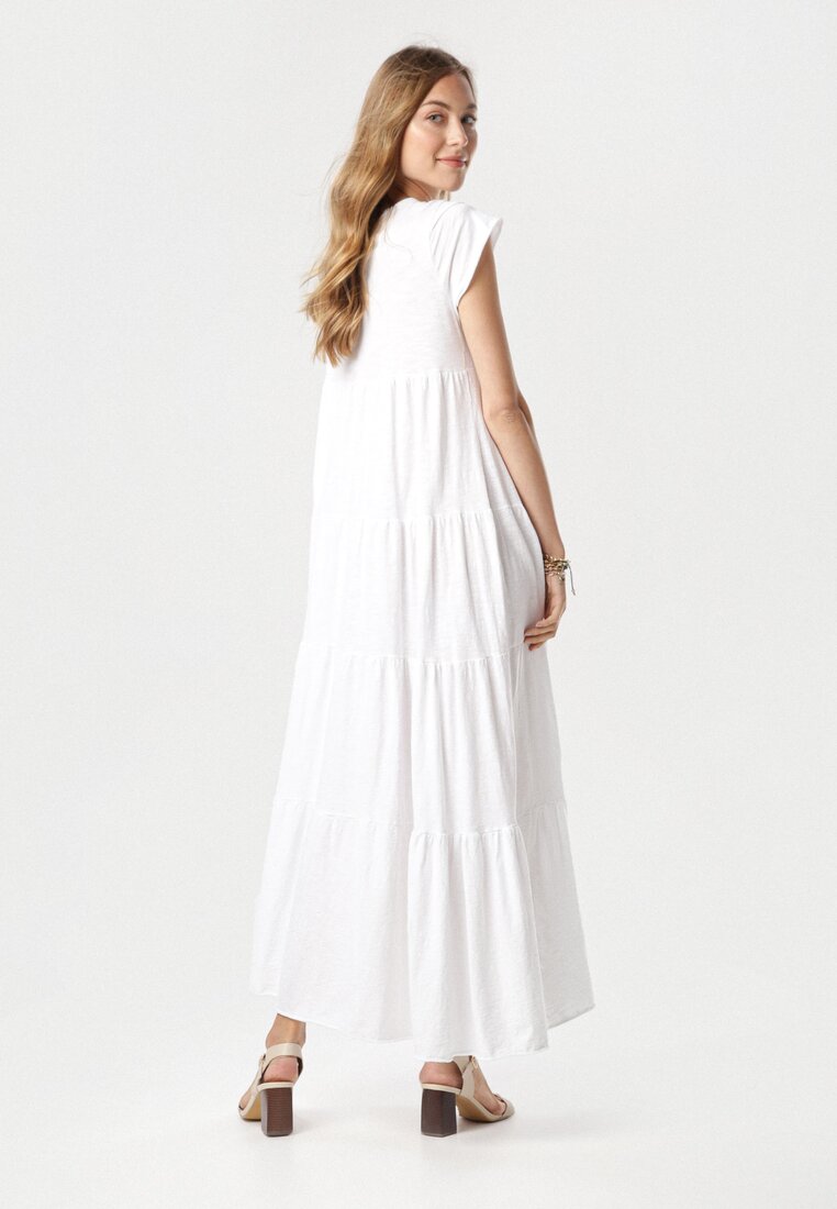 Biała Sukienka Nysaphite