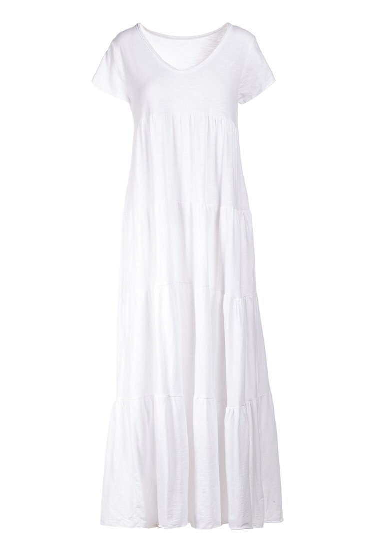 Biała Sukienka Nysaphite