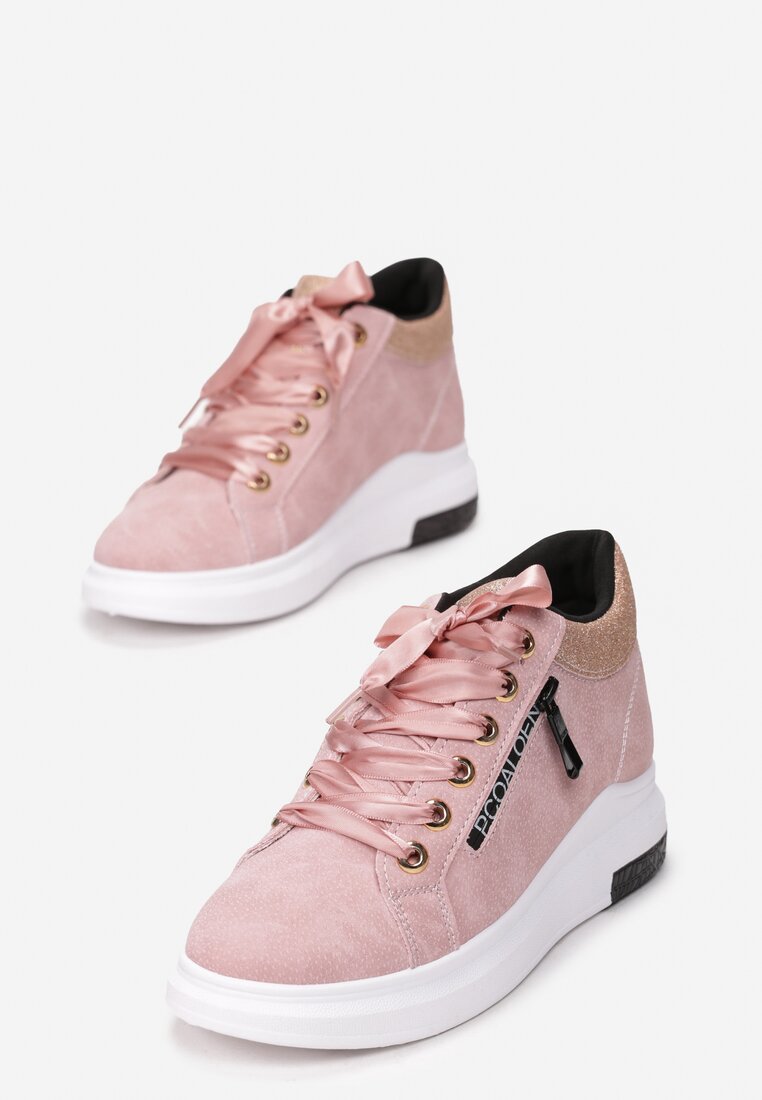 Różowe Sneakersy Solidago