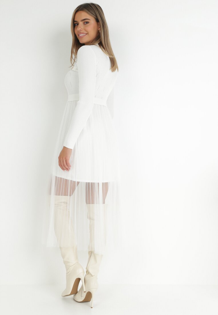 Biała Sukienka Larailyn