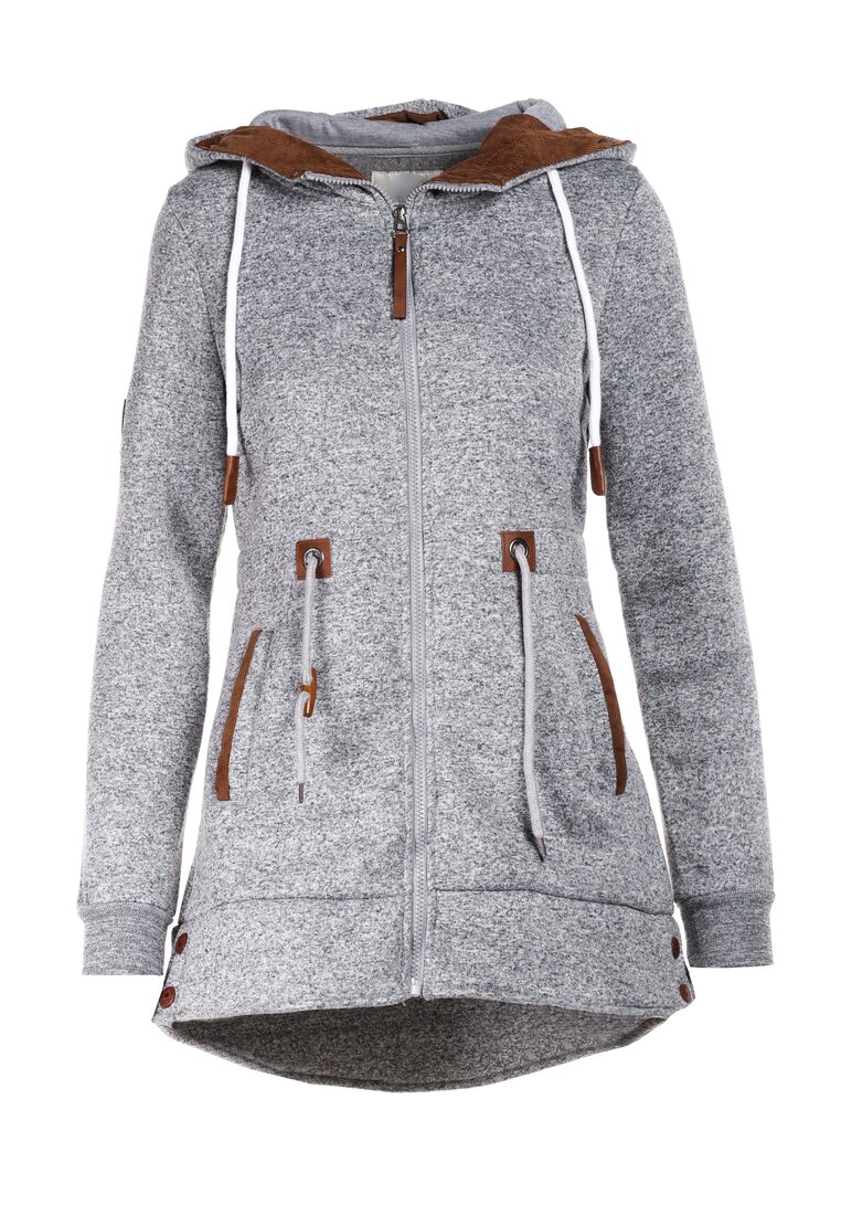 Jasnoszara Bluza Alluriel