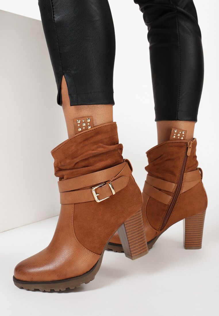 Camelowe Botki Adreahaneh