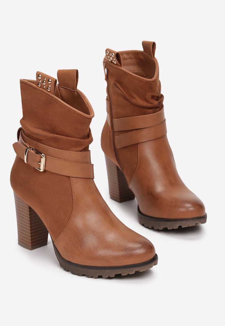 Camelowe Botki Adreahaneh