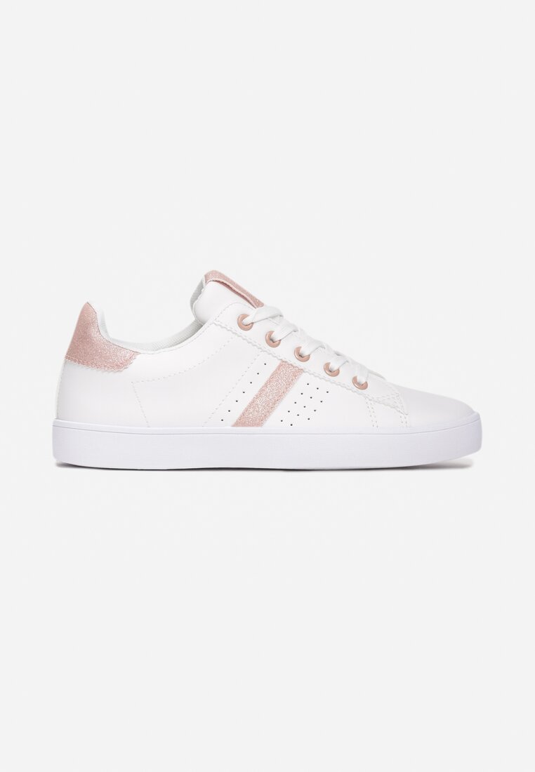 Biało-Różowe Buty Sportowe Thonisise