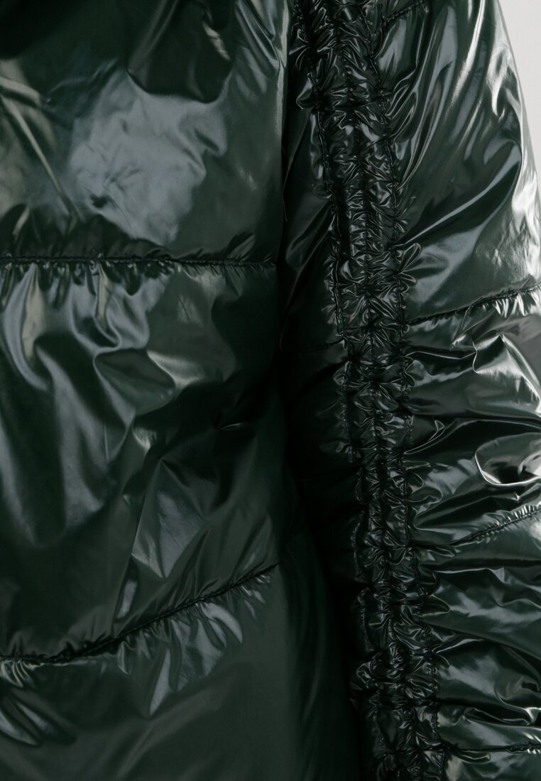 Zielona Dwustronna Kurtka Morgathia