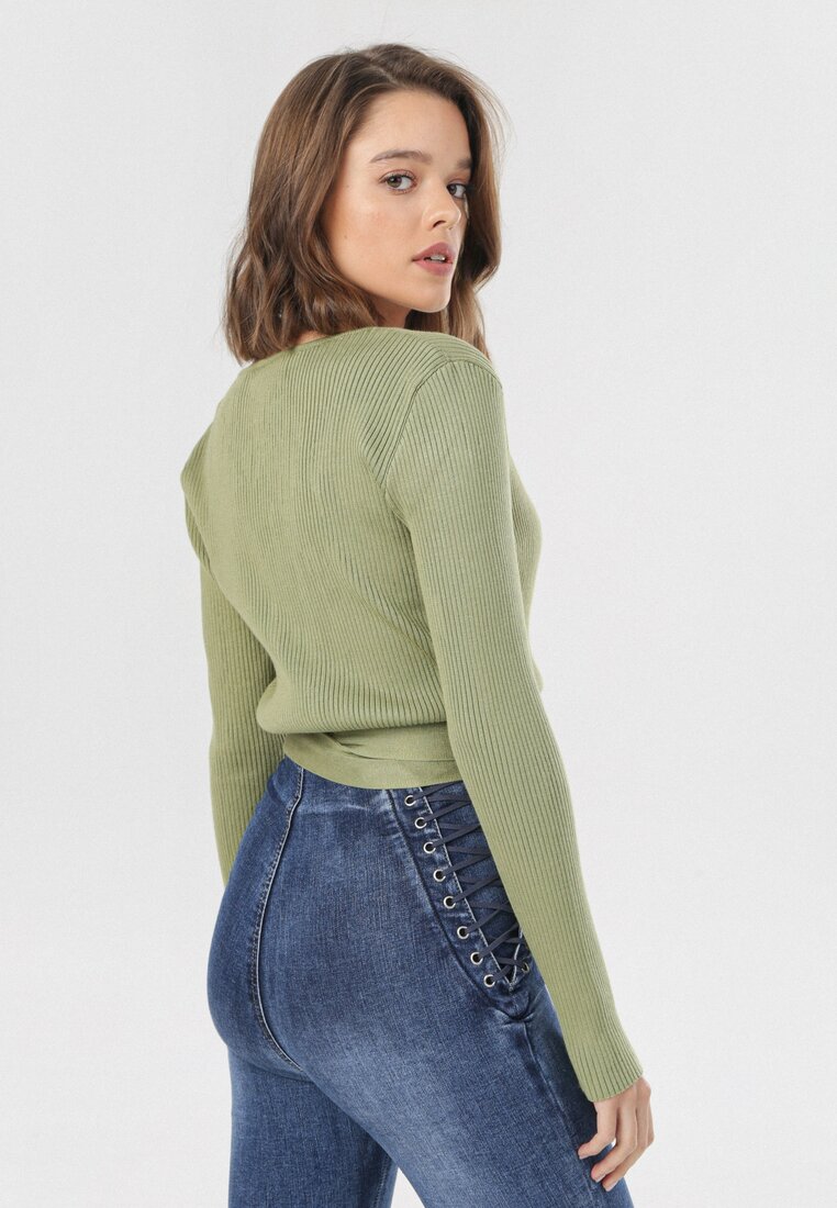 Zielony Sweter Elidelia