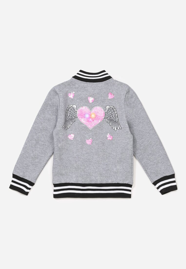Jasnoszara Bluza Aerebel