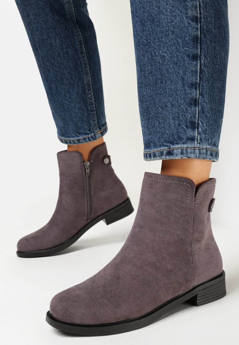 Botine Gri