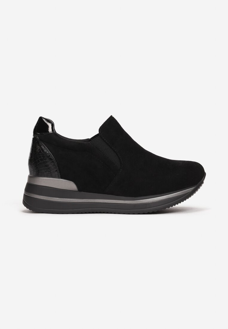 Czarne Sneakersy Euthami
