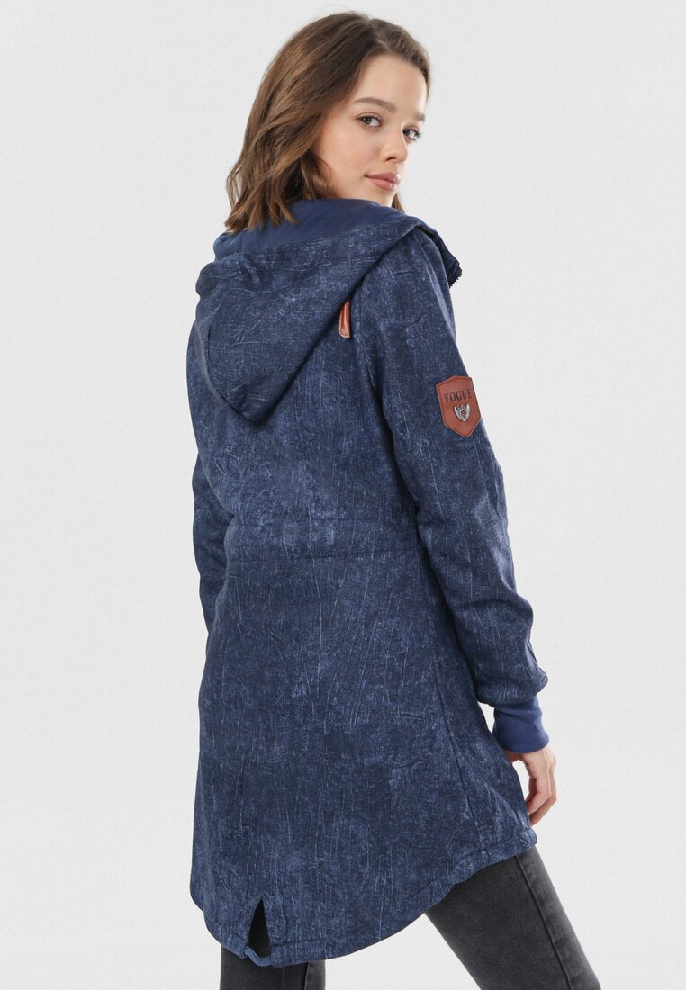 Granatowa Bluza Qyrsya