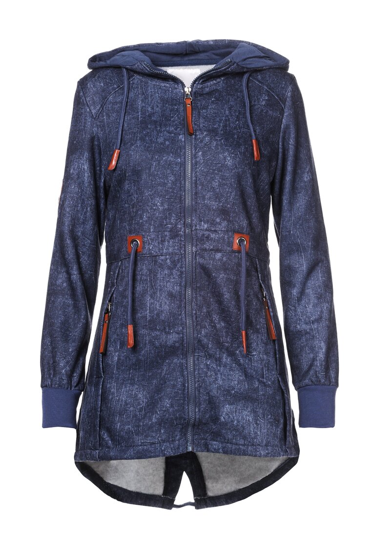 Granatowa Bluza Qyrsya