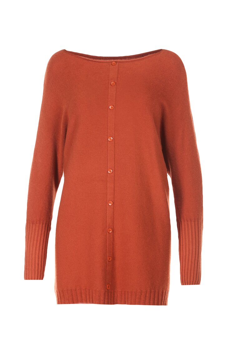 Brązowy Sweter Elinlisa