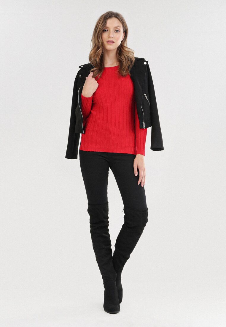 Czerwony Sweter Elineth