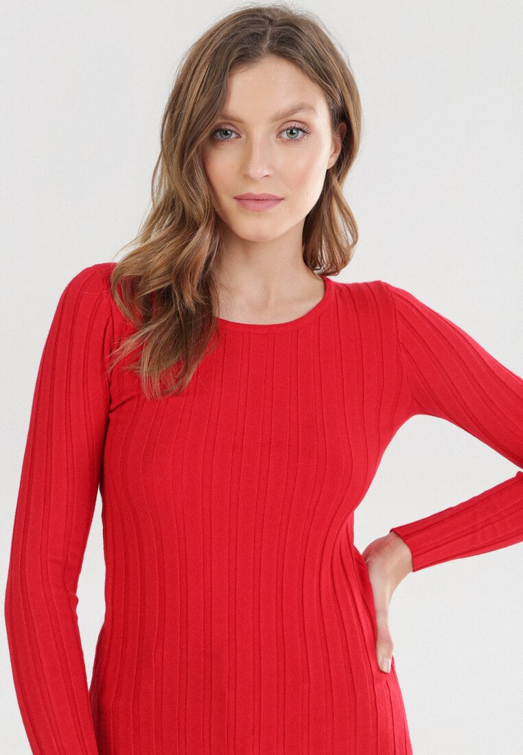 Czerwony Sweter Elineth