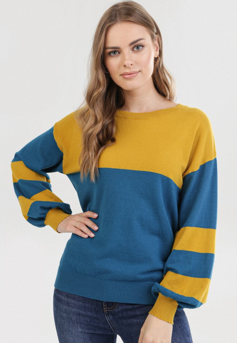 Niebieski Sweter Lilintyse