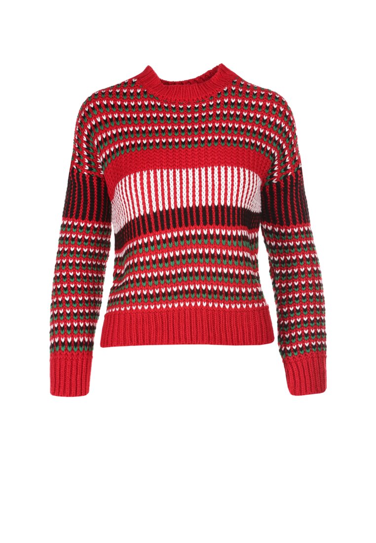 Czerwony Sweter Drenrelle