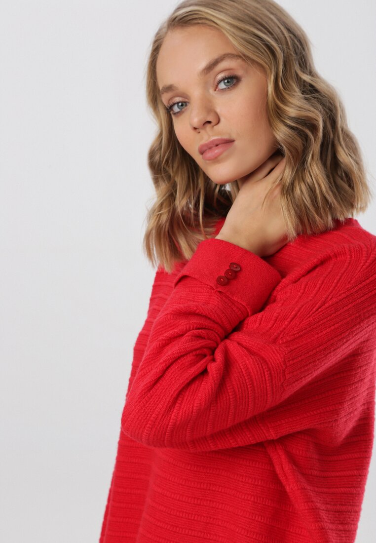 Czerwony Sweter Eupherea