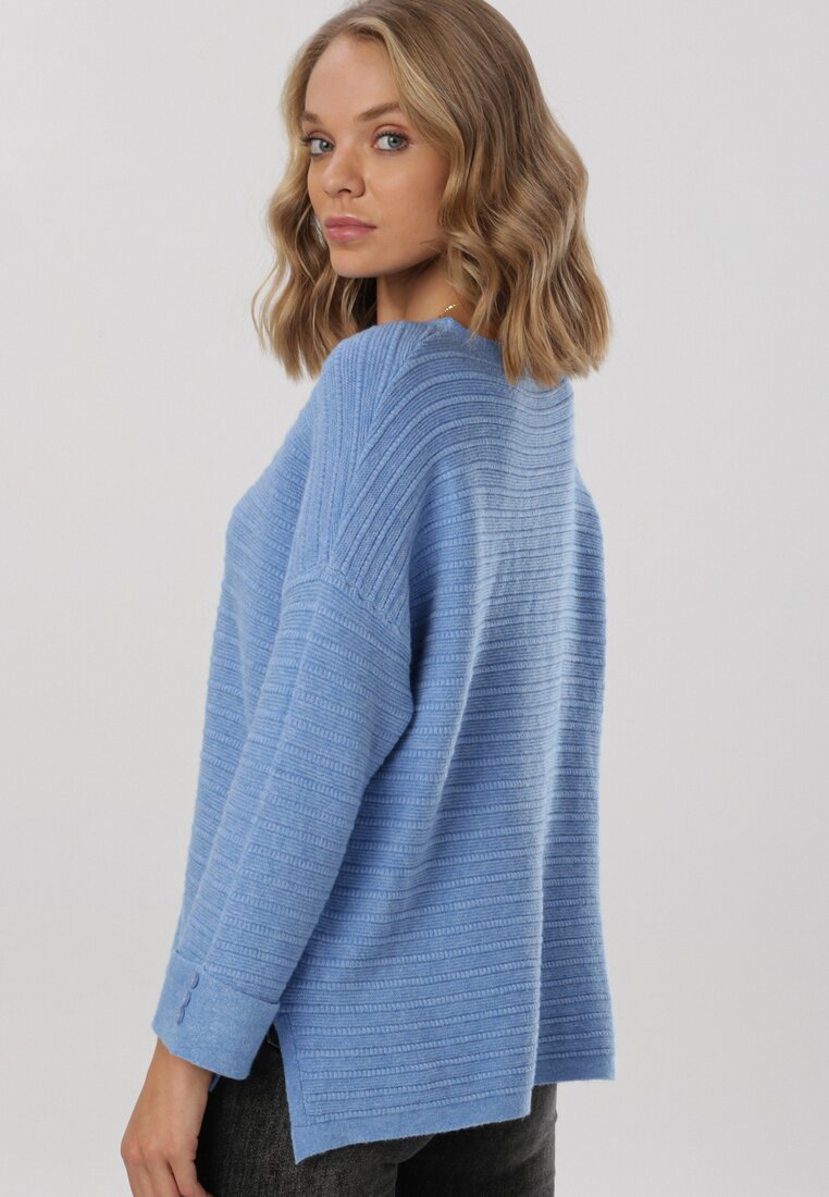 Jasnoniebieski Sweter Eupherea