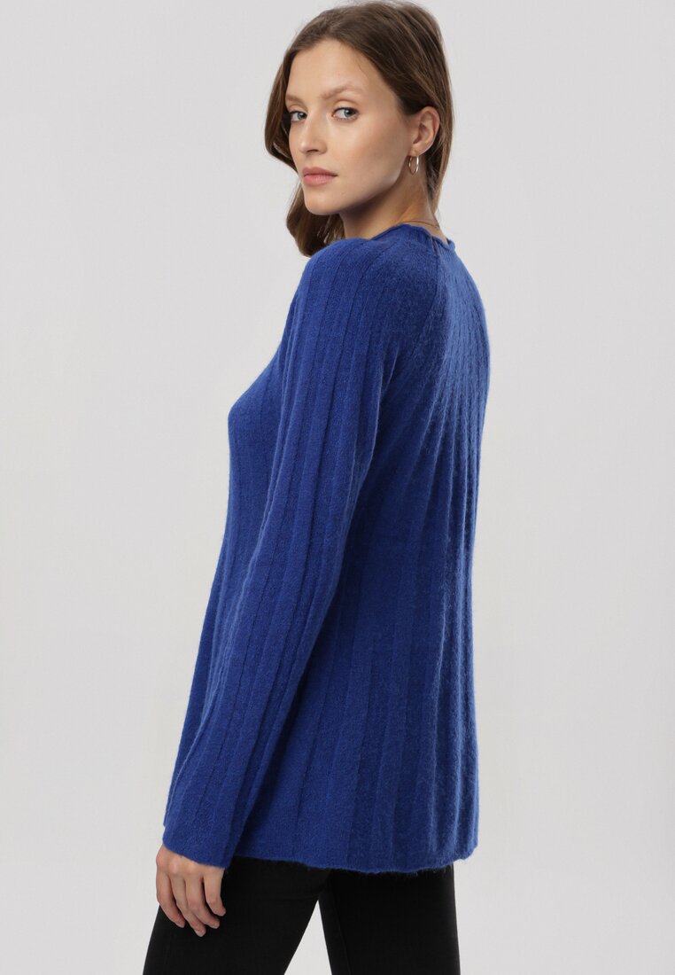 Niebieski Sweter Dorisis