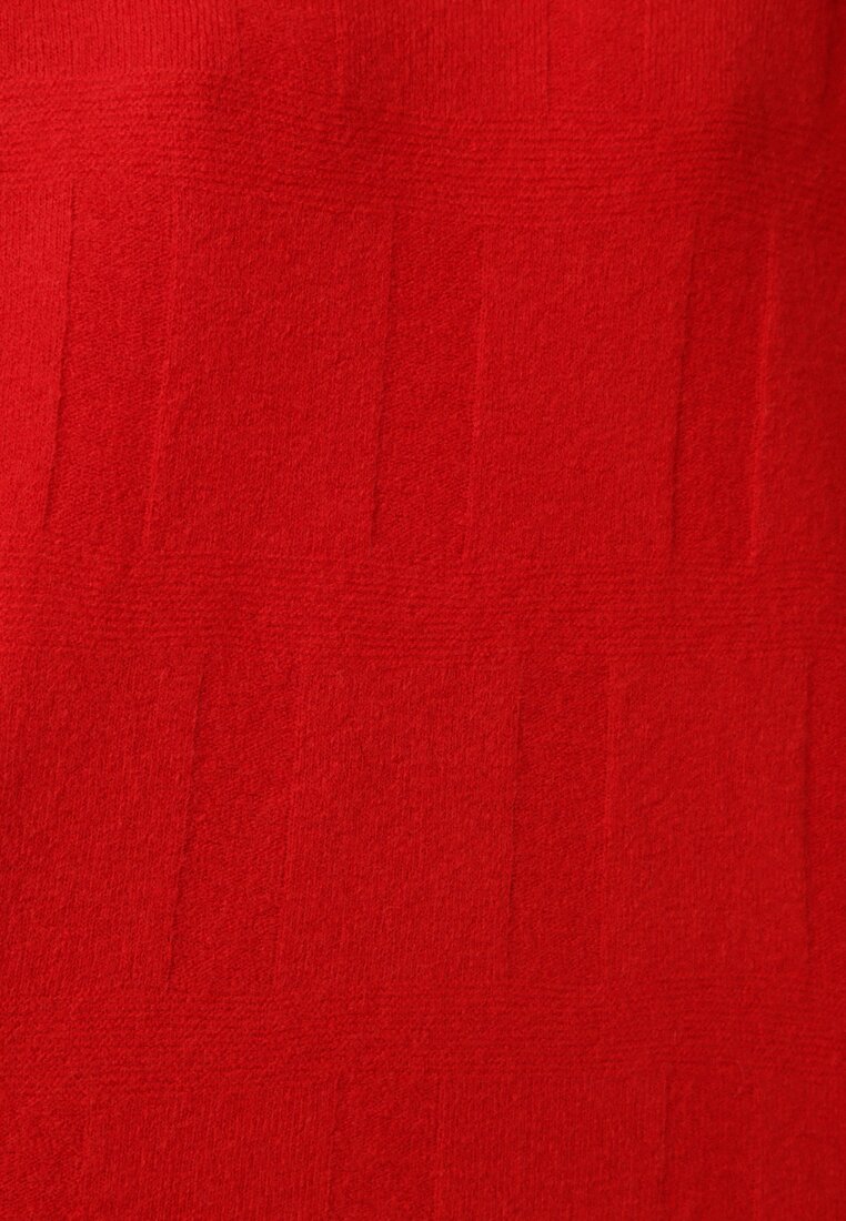 Czerwony Sweter Leulaira