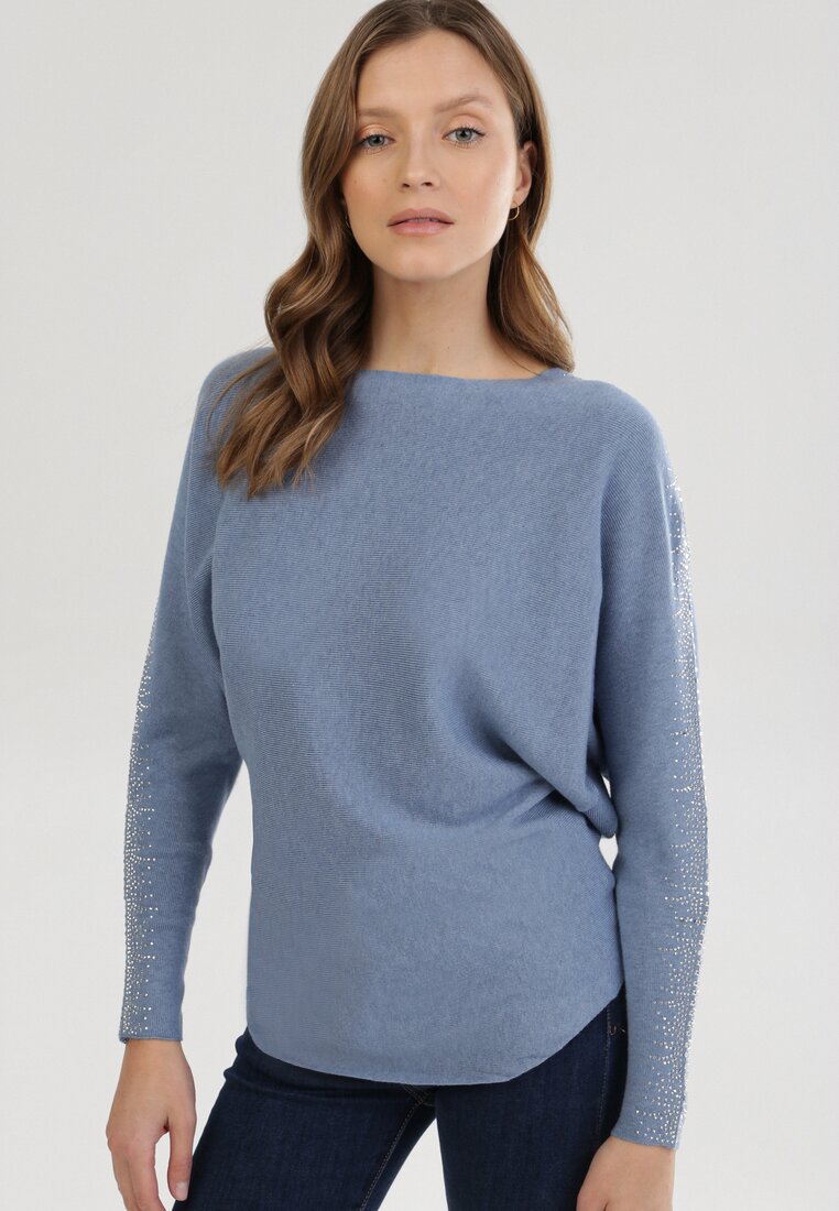 Niebieski Sweter Coltharal