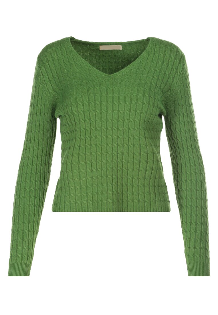 Zielony Sweter Spiteteeth
