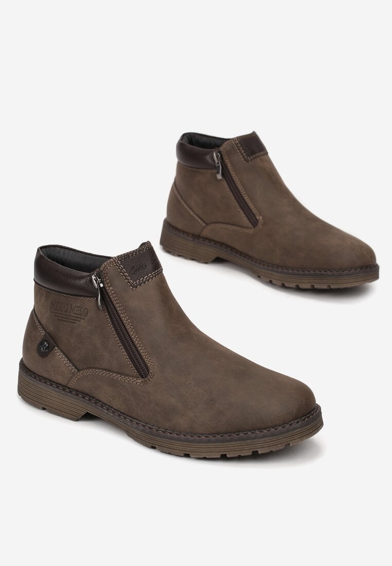 Brązowe Botki Larirephis