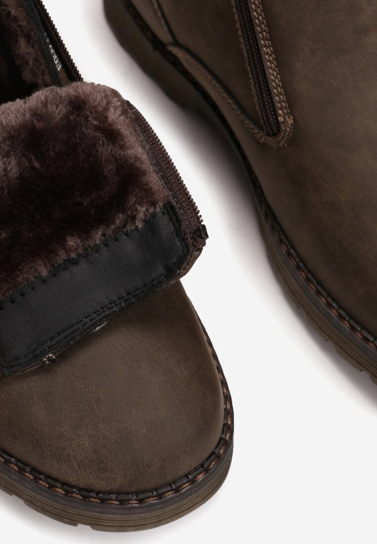 Brązowe Botki Larirephis