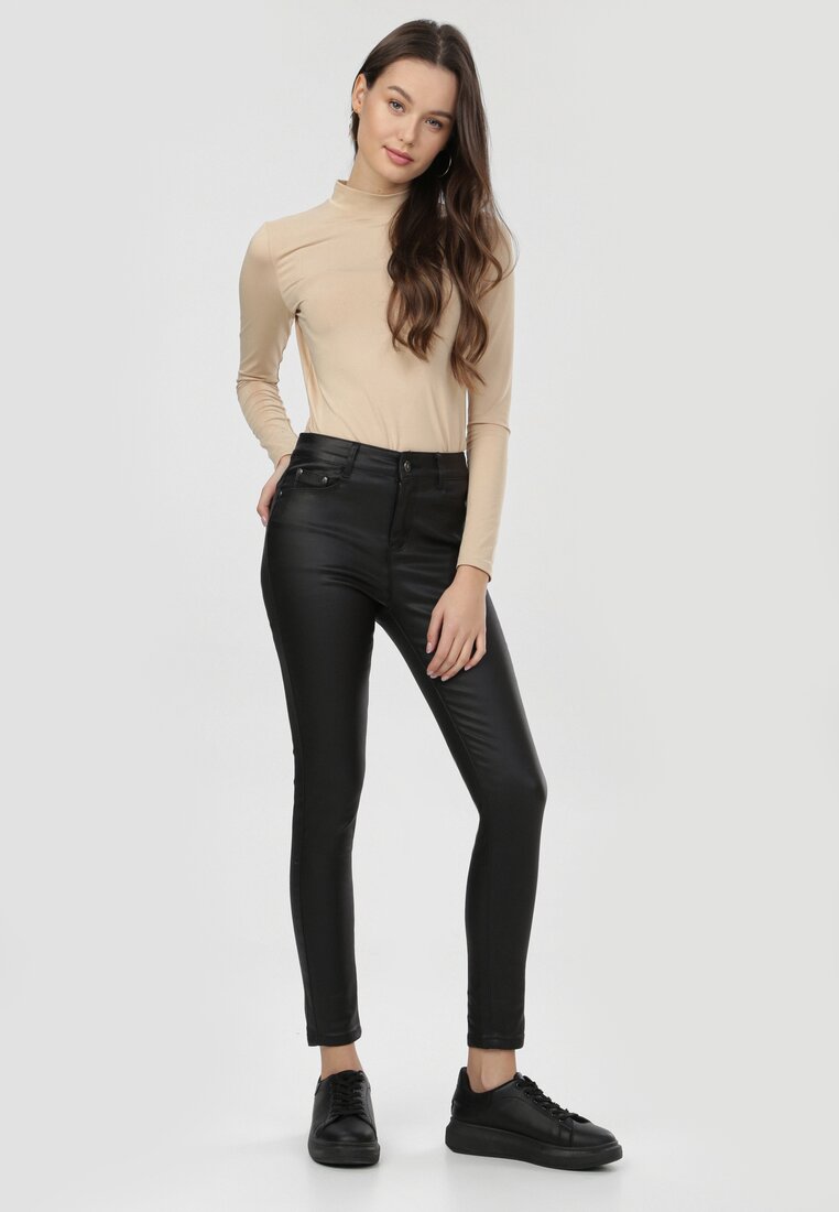 Czarne Spodnie Skinny Sharnila
